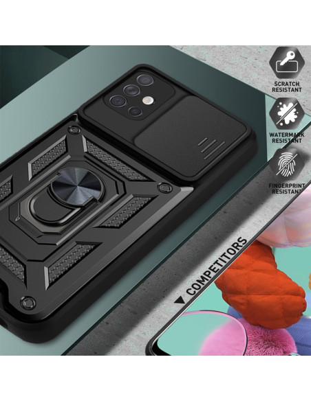 Cover Galaxy A51 4G Sliding Camera TPU PC Nero | Melacompro