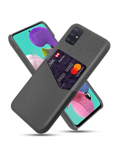 Cover Galaxy A51 PC Pelle Grigia Antiurto Grigio | Melacompro