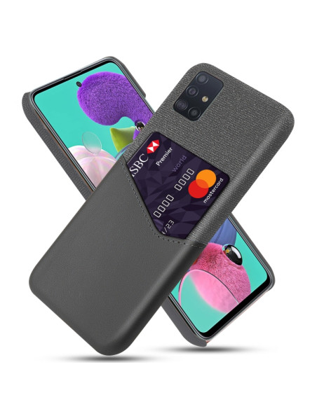 Cover Galaxy A51 PC Pelle Grigia Antiurto Grigio | Melacompro