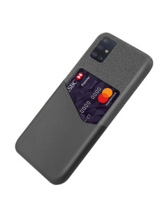 Cover Galaxy A51 PC Pelle Grigia Antiurto Grigio | Melacompro 2