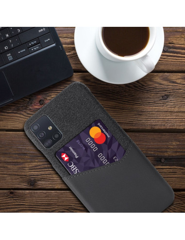 Cover Galaxy A51 PC Pelle Grigia Antiurto Grigio | Melacompro