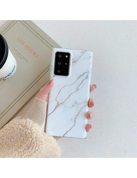 Cover Galaxy A51 TPU Marmo Bianco | Melacompro