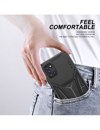 Cover Galaxy A31 Antiurto PC TPU Nero | Melacompro