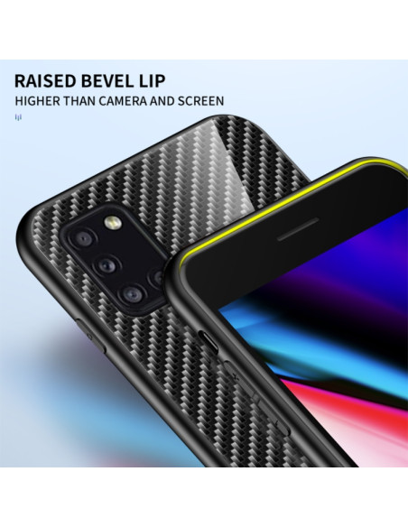 Cover Galaxy A31 Vetro Temperato Blu | Melacompro