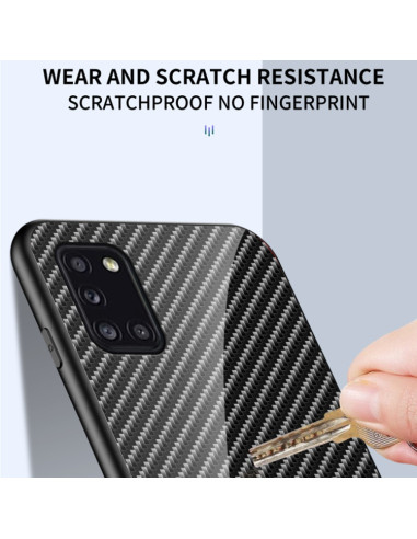Cover Galaxy A31 Vetro Temperato Blu | Melacompro