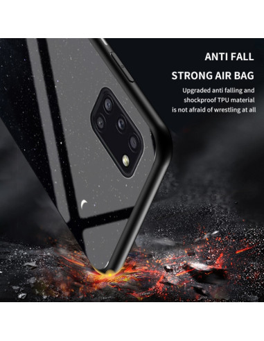 Cover Galaxy A31 Cielo Stellato Glass TPU | Melacompro