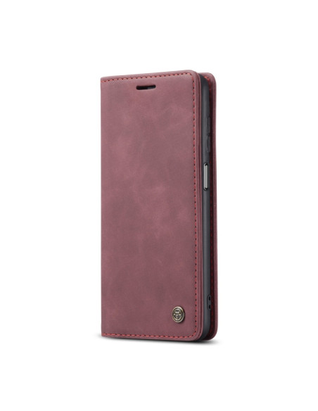 Cover Galaxy A32 5G Pelle Marrone Wine Rosso | Melacompro