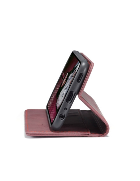 Cover Galaxy A32 5G Pelle Marrone Wine Rosso | Melacompro