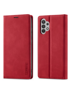 Cover Galaxy A32 5G Flip Magnetica Rosso