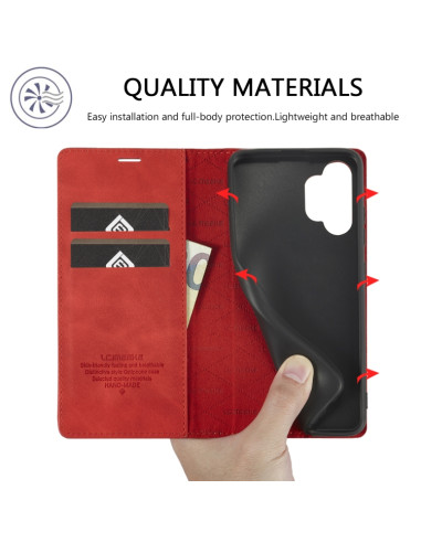 Cover Galaxy A32 5G Flip Rosso | Melacompro