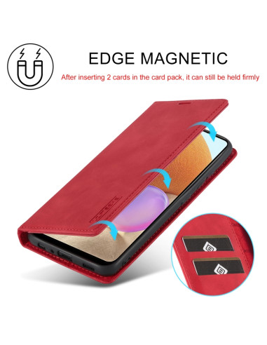 Cover Galaxy A32 5G Flip Rosso | Melacompro