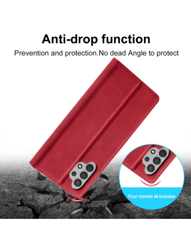Cover Galaxy A32 5G Flip Rosso | Melacompro