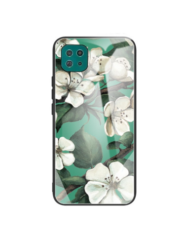 Cover Galaxy A22 5G Glass Antiurto Bianco | Melacompro