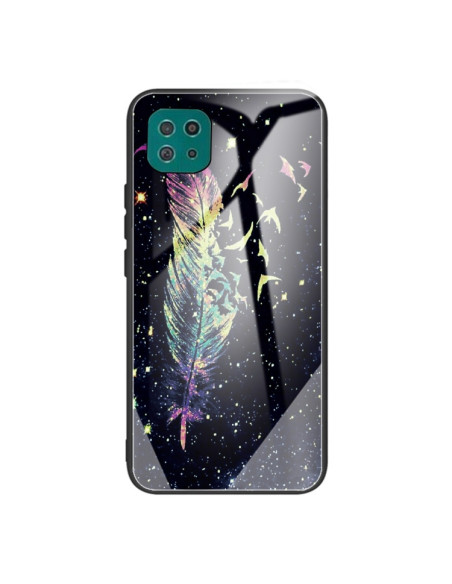 Cover Galaxy A22 5G Glass TPU Piuma | Melacompro