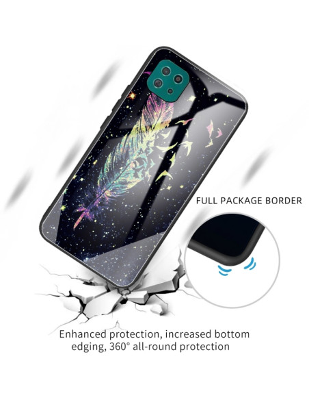 Cover Galaxy A22 5G Glass TPU Piuma | Melacompro