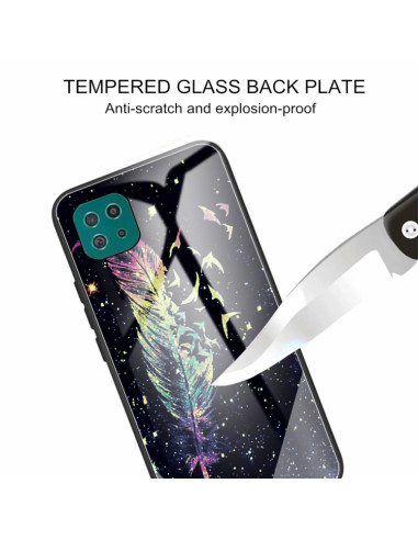 Cover Galaxy A22 5G Glass TPU Piuma | Melacompro