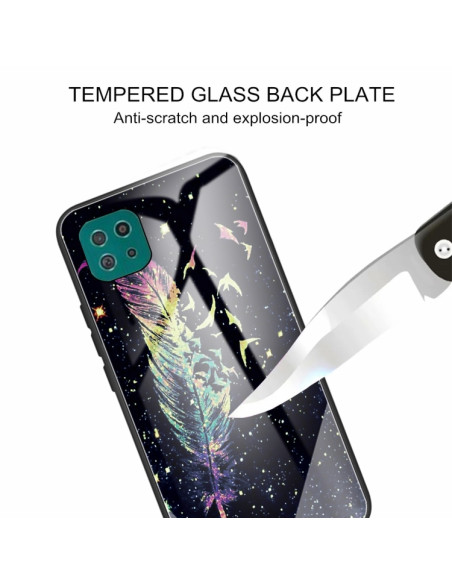 Cover Galaxy A22 5G Glass TPU Piuma | Melacompro