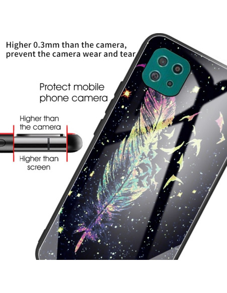Cover Galaxy A22 5G Glass TPU Piuma | Melacompro