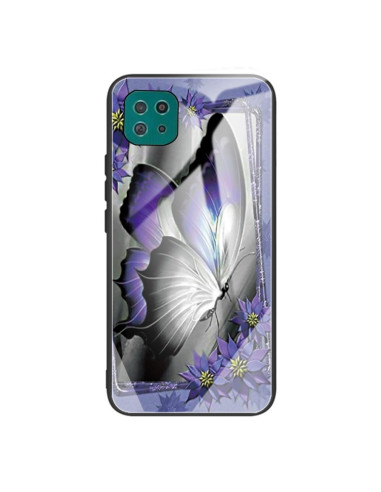Cover Galaxy A22 5G Farfalla Colorata | Melacompro