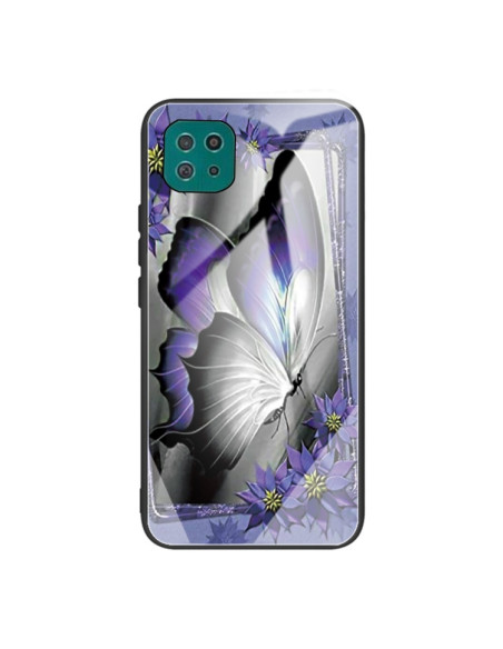 Cover Galaxy A22 5G Farfalla Colorata | Melacompro