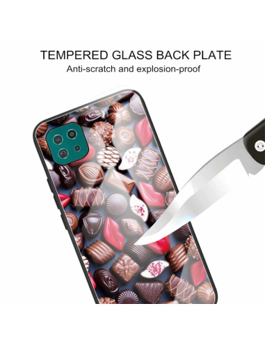 Cover Galaxy A22 5G Antiurto Marrone | Melacompro