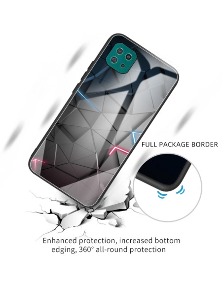 Cover Galaxy A22 5G Glass TPU | Melacompro