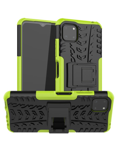 Cover Galaxy A22 5G TPU+PC Nero Verde | Melacompro