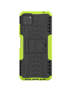 Cover Galaxy A22 5G TPU+PC Nero Verde | Melacompro 2