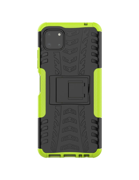 Cover Galaxy A22 5G TPU+PC Nero Verde | Melacompro