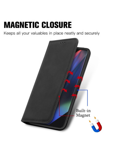 Cover OPPO Find X3 Pro Pelle Nero | Melacompro