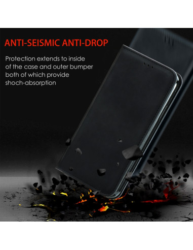 Cover OPPO Find X3 Pro Pelle Nero | Melacompro