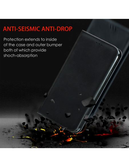 Cover OPPO Find X3 Pro Pelle Nero | Melacompro