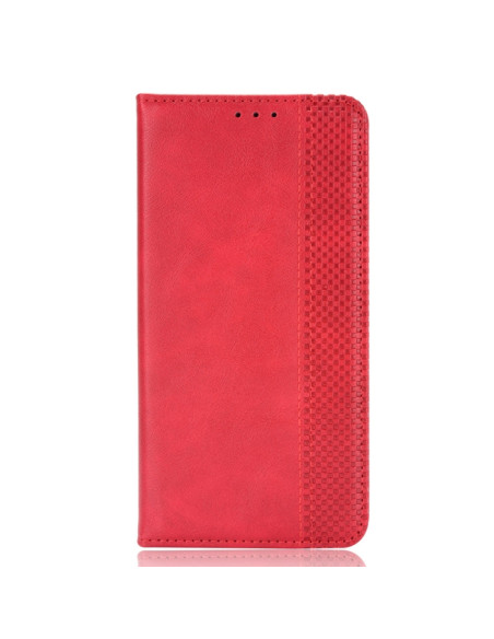 Cover Redmi Note 9T 5G Pelle Nero Rosso | Melacompro
