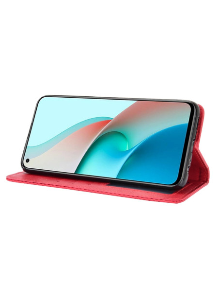 Cover Redmi Note 9T 5G Pelle Nero Rosso | Melacompro
