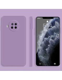 Cover Redmi Note 9 Pro Silicone Liquido Viola