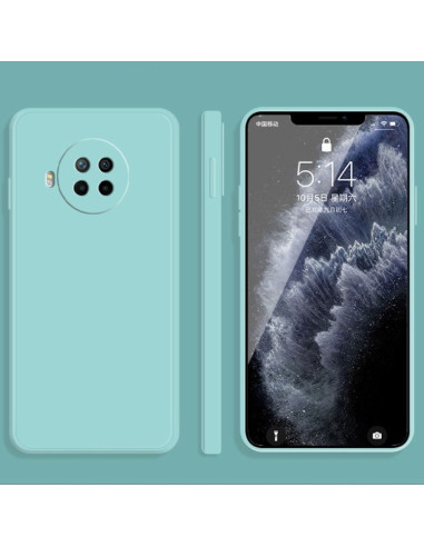 Cover Redmi Note 9 Pro Silicone Viola Sky Blu | Melacompro