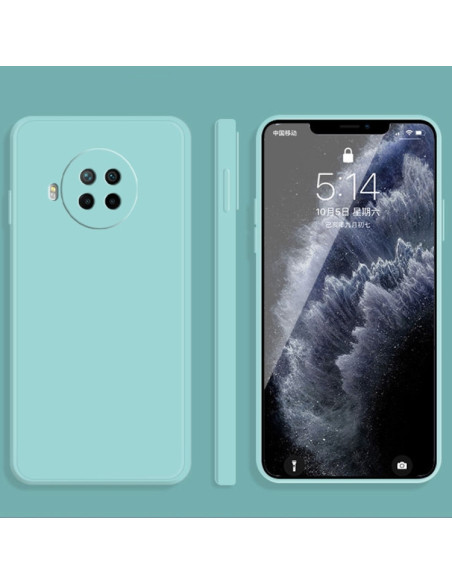 Cover Redmi Note 9 Pro Silicone Viola Sky Blu | Melacompro