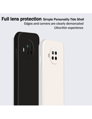Cover Redmi Note 9 Pro Silicone Viola Grigio | Melacompro