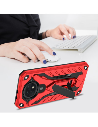 Cover Redmi Note 9 5G Antiurto Rosso | Melacompro