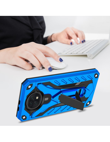 Cover Redmi Note 9 5G Antiurto Rosso Blu | Melacompro