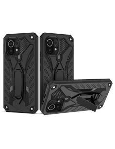 Cover Xiaomi Mi 11 TPU + PC Antiurto Nero