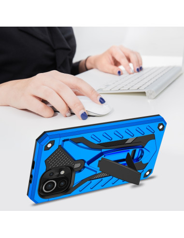 Cover Xiaomi Mi 11 TPU + PC Antiurto Blu | Melacompro
