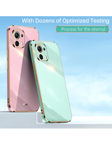 Cover Xiaomi Mi 11 Lite TPU Antiurto Bianco | Melacompro