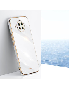 Cover Xiaomi Mi 10T Lite 5G TPU Antiurto Blu Cielo Bianco