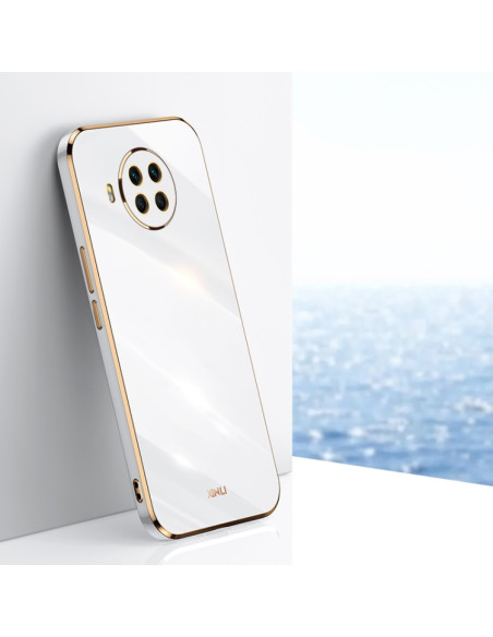 Cover Xiaomi Mi 10T Lite 5G TPU Blu Bianco | Melacompro