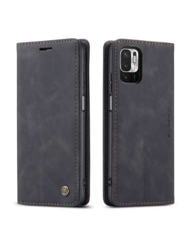 Cover Redmi Note 10 5G Pelle Nero | Melacompro