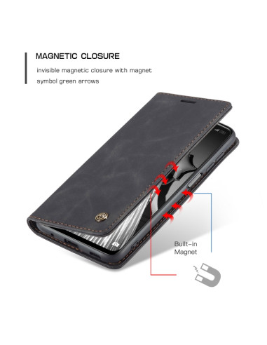 Cover Redmi Note 10 5G Pelle Nero | Melacompro