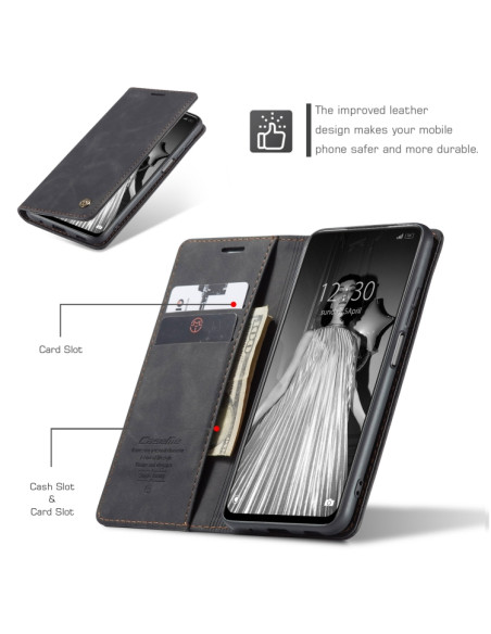 Cover Redmi Note 10 5G Pelle Nero | Melacompro