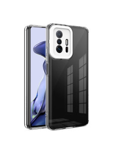 Cover Xiaomi Mi 11T TPU Trasparente Bianco | Melacompro