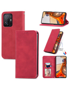 Cover Xiaomi Mi 11T Pelle Rossa Rosso | Melacompro